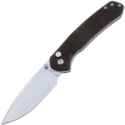 Нож CJRB Pyrite сталь AR-RPM9, рукоять Black G10