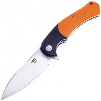 Складной нож Bestech Penguin сталь D2, рукоять Orange/Black G10